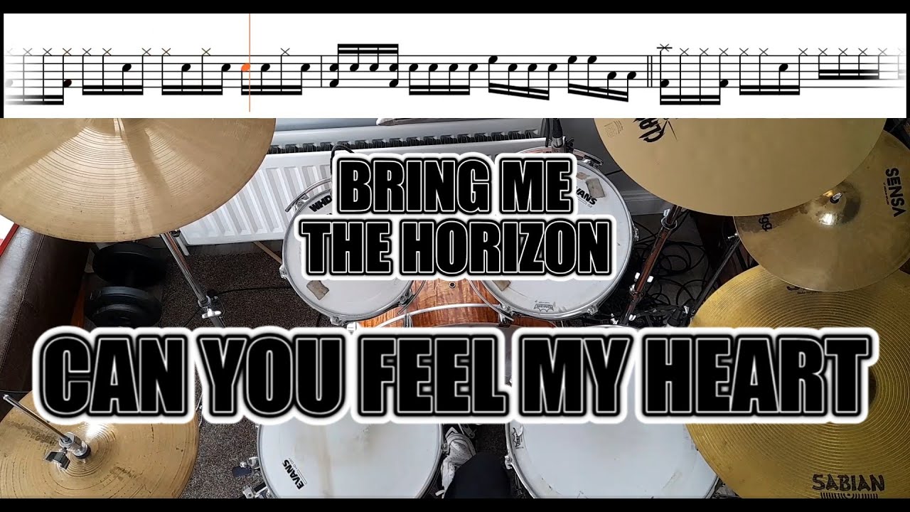 Bring Me The Horizon - Can You Feel My Heart - Drum Cover With SHEET MUSIC