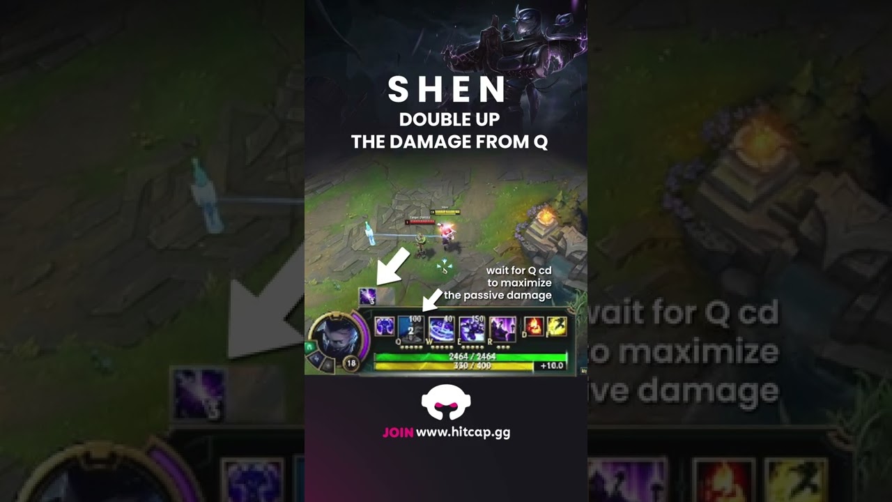 How to maximize damage as Shen!