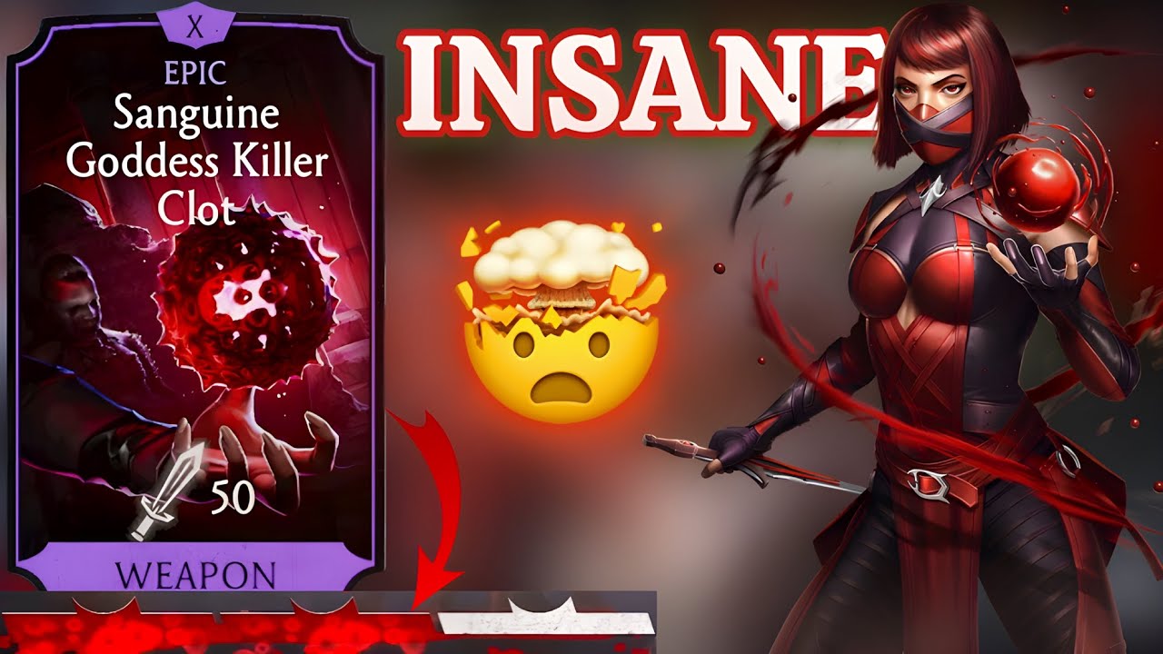 What a Amazing Equipment Sanguine Goddess Killer Clot | Back-2-Back Special Attacks | MK Mobile