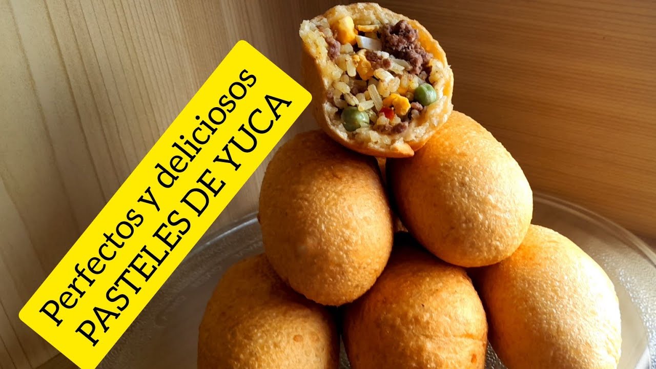 Como preparar unos perfectos y deliciosos PASTELES DE YUCA colombianos, receta completa original 👌