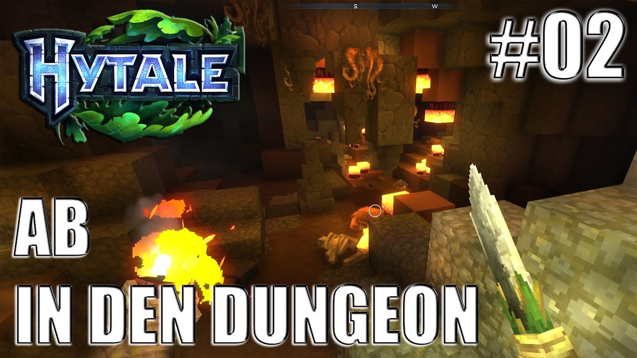 HYTALE  - Ab in den Dungeon #02 - Lets Play Deutsch / German