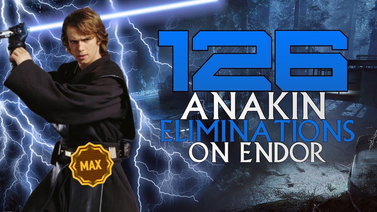 126 Anakin Skywalker Eliminations (113 Streak) (on Endor) - Battlefront II Galactic Assault Streak
