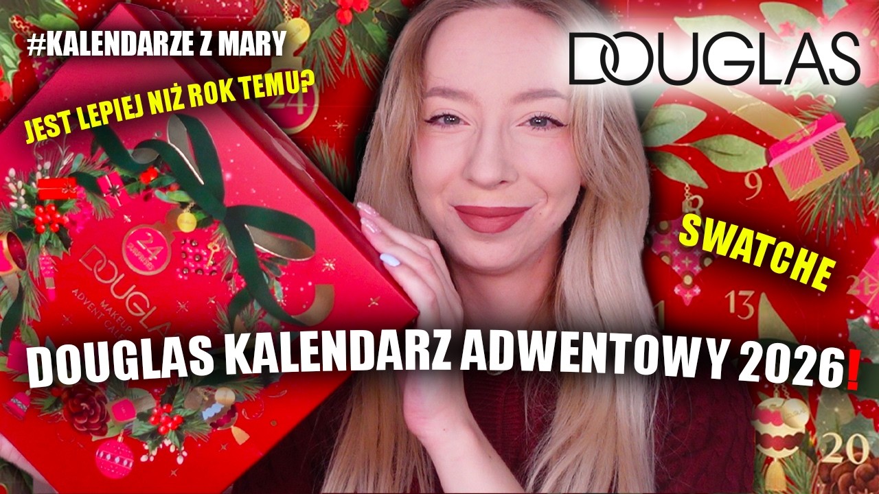 DOUGLAS COLLECTION MAKE UP KALENDARZ ADWENTOWY 2026! | UNBOXING | SWATCHE