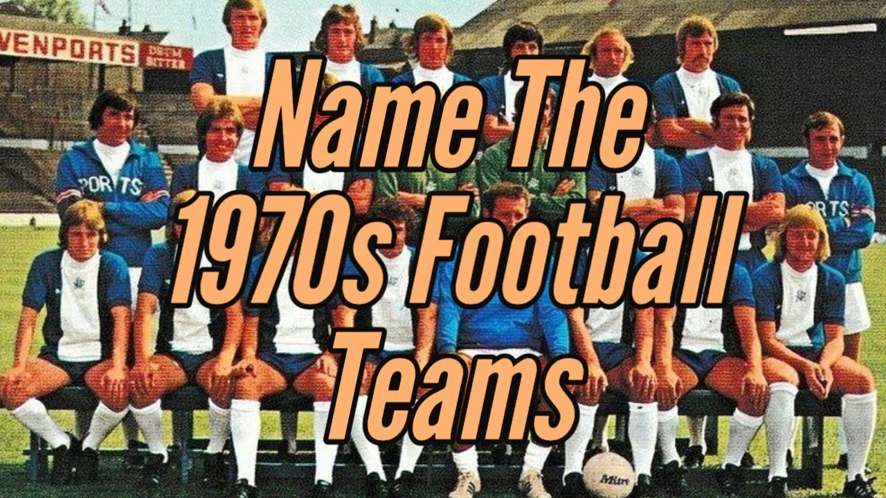 1970s Football Team Photo Quiz