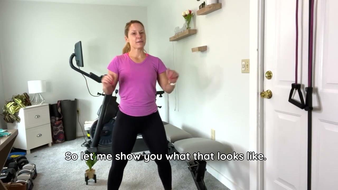 Bending down and standing up safely and with good balance