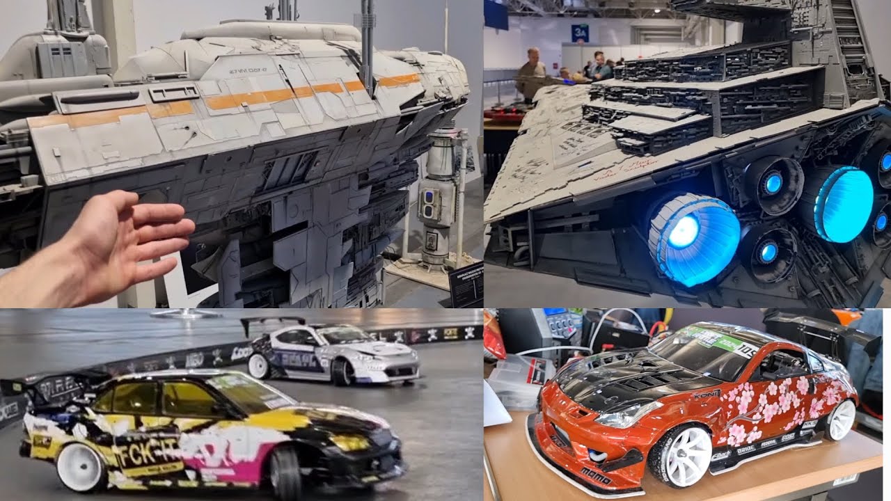 Targi Hobby 2024 Poznań MTP Międzynarodowe Targi Poznańskie 26.10.2024, RC Drift, Star Wars, H0 itd