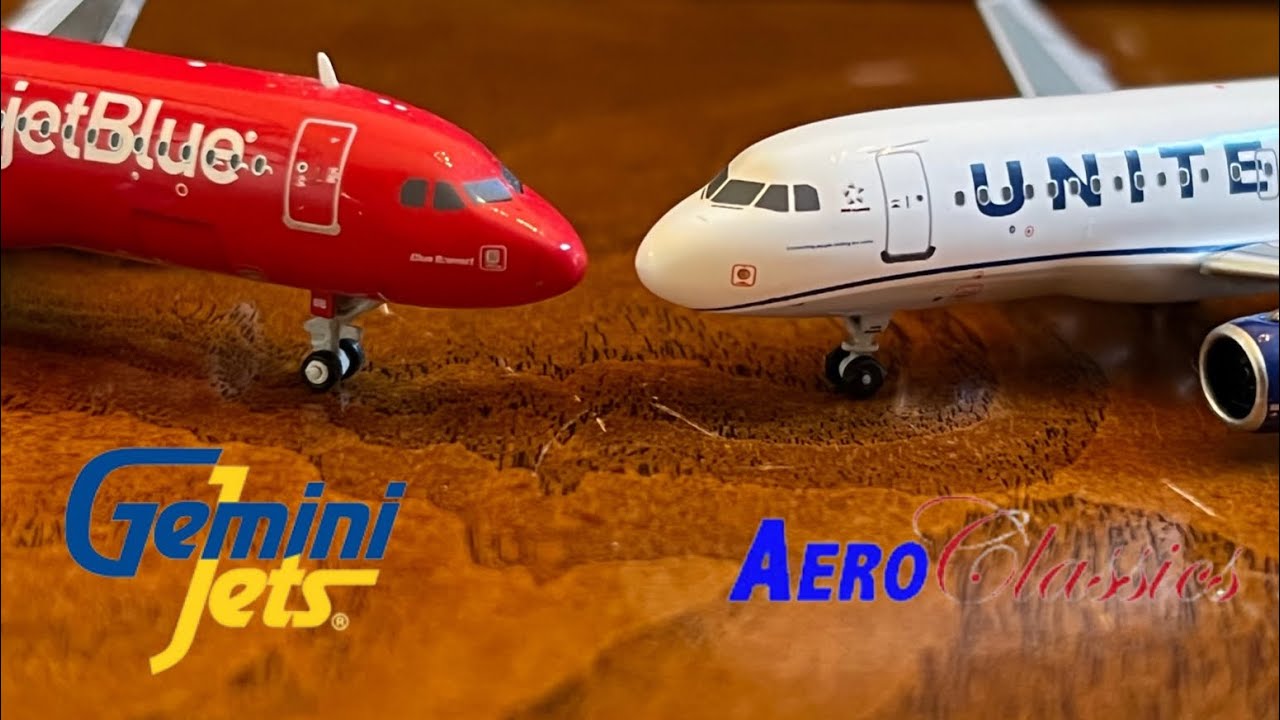 Model Comparison #3 - Airbus from GeminiJets and AeroClassics