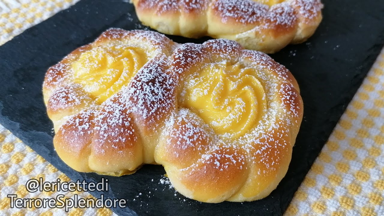 круассаны плетеные с заварным кремом 🥐
