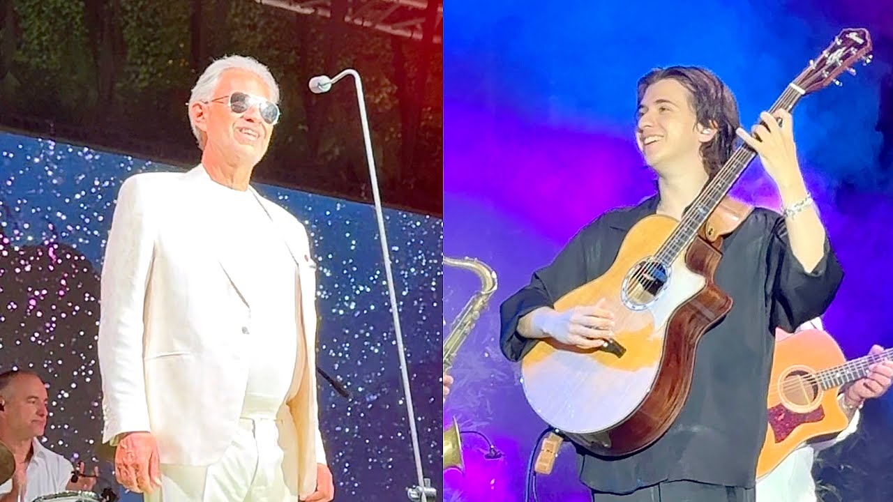 Marcin & Andrea Bocelli - Duet at a Charity Gala