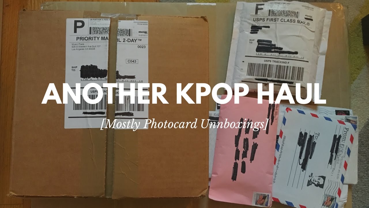 Another Kpop Haul [Mostly Photocard Unboxings XD]