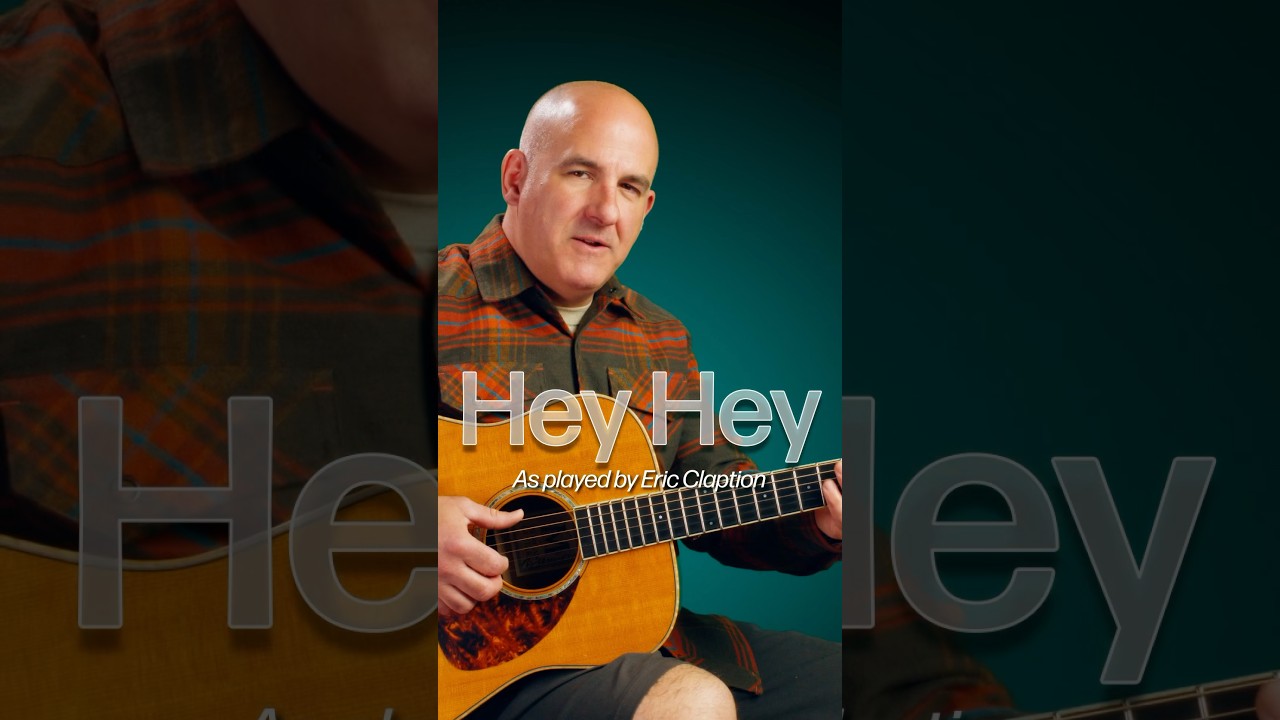 HEY HEY by Eric Clapton - Blues Guitar Lesson with Jason Carey