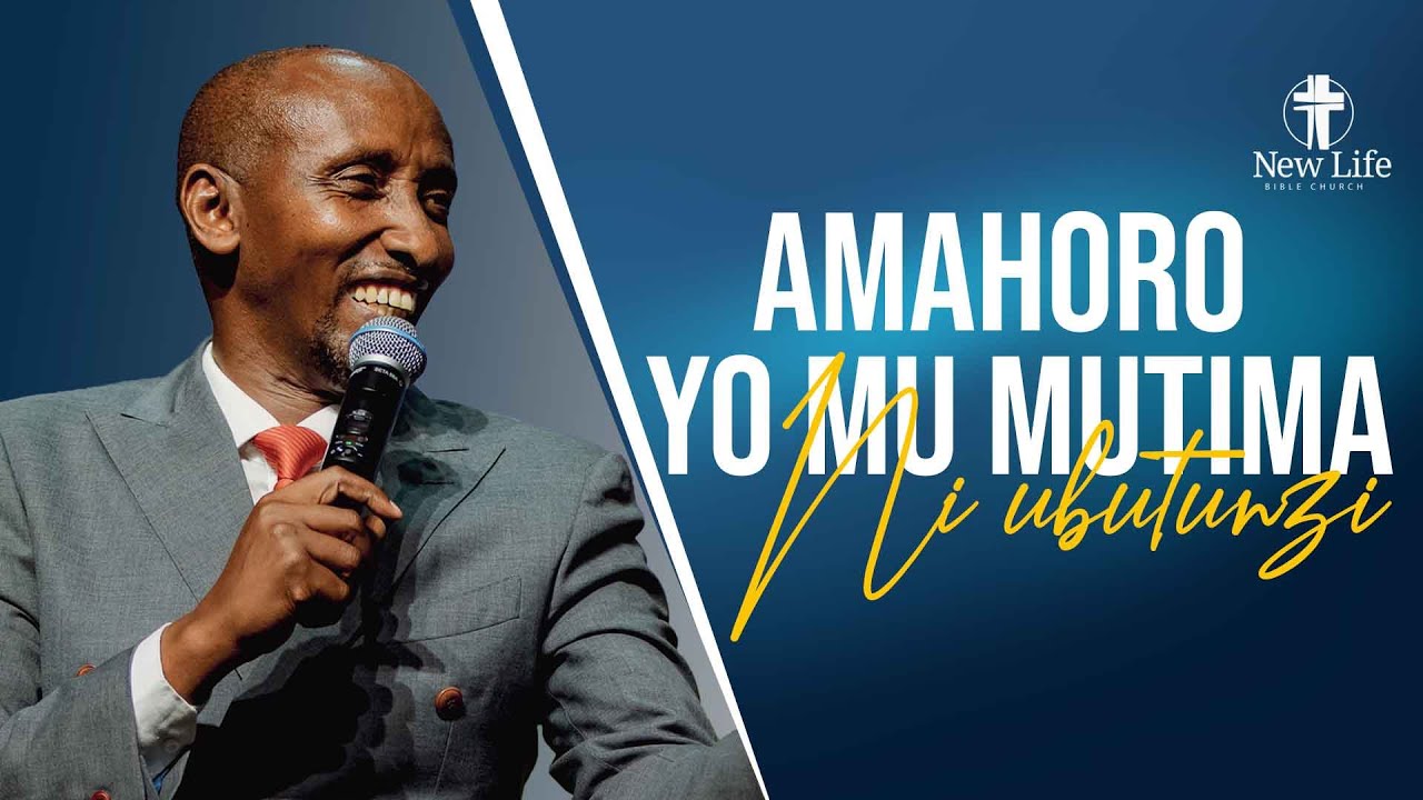 Amahoro yo mu mutima ni ubutunzi | Pastor Frank Karemera | New Life Bible Church