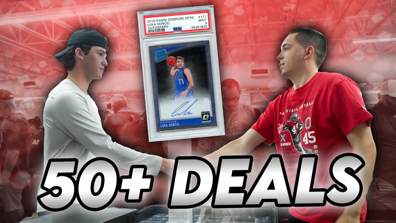 I Made 50+ DEALS Set Up As A Dealer At A Card Show 😳