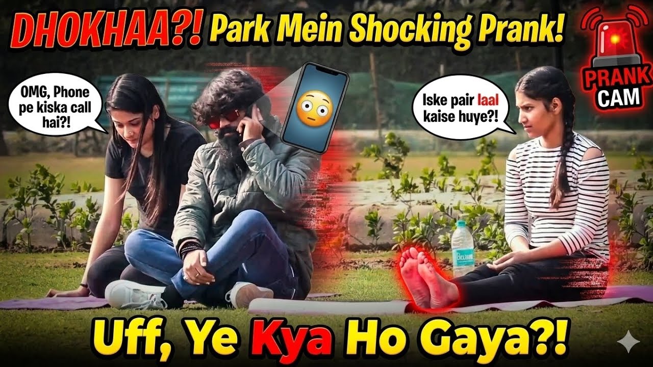 Dhoka?! Park Mein Shocking Prank 😱 Girlfriend Ka Reaction | Prank Cam 
