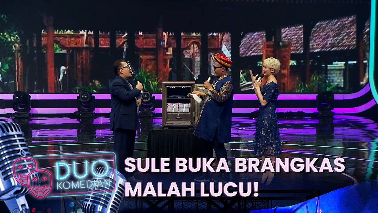 SULE BUKA BRANGKAS ISI UANG MALAH JADI LUCU | Duo Komedian