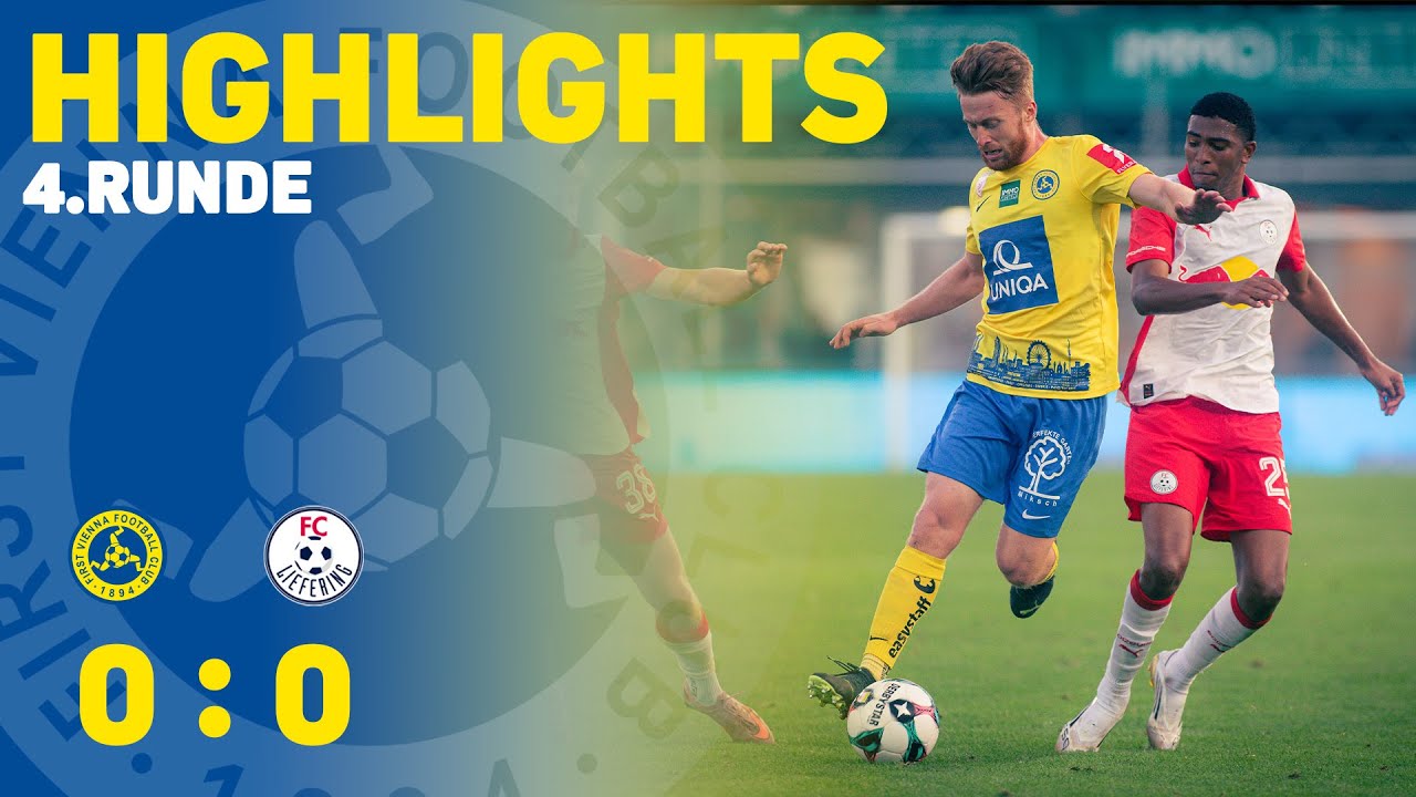 ADMIRAL 2. Liga I 4. Runde - Highlights | First Vienna FC 1894 - FC Liefering