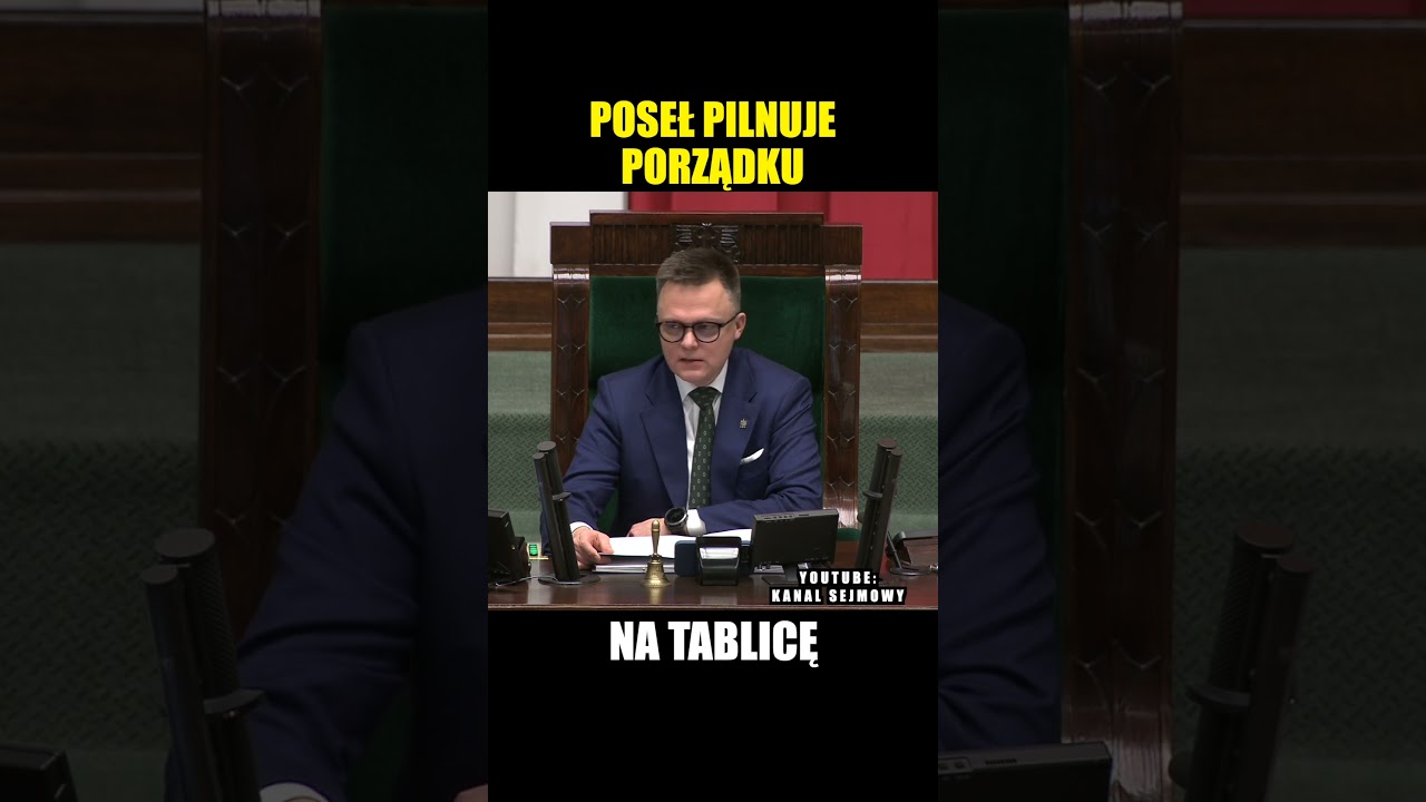 POSEŁ PILNUJE PORZĄDKU 🫡