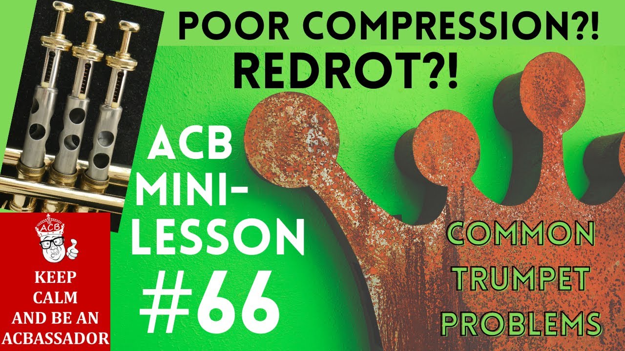 ACB Mini-Lesson 66 (pardon the typo on the screen): Red Rot and Valve Compression