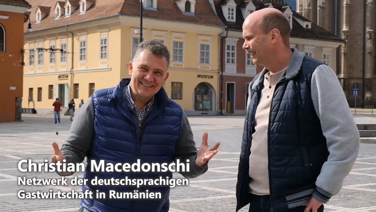 Tourismus und Gastwirtschaft in Brasov (Kronstadt) mit Christian Macedonschi
