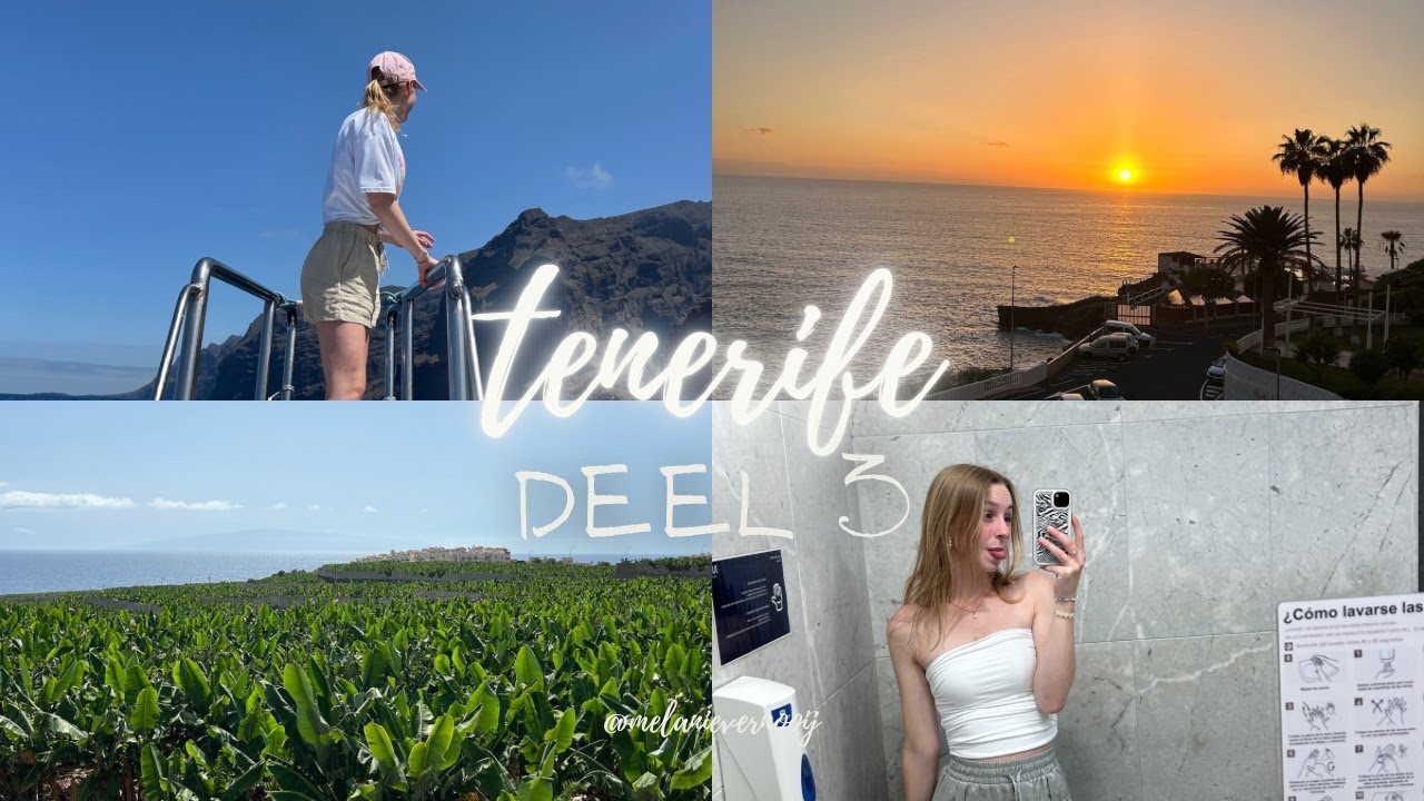 Tenerife vlog deel 3 | shoppen, walvissen spotten en zwembad dagje