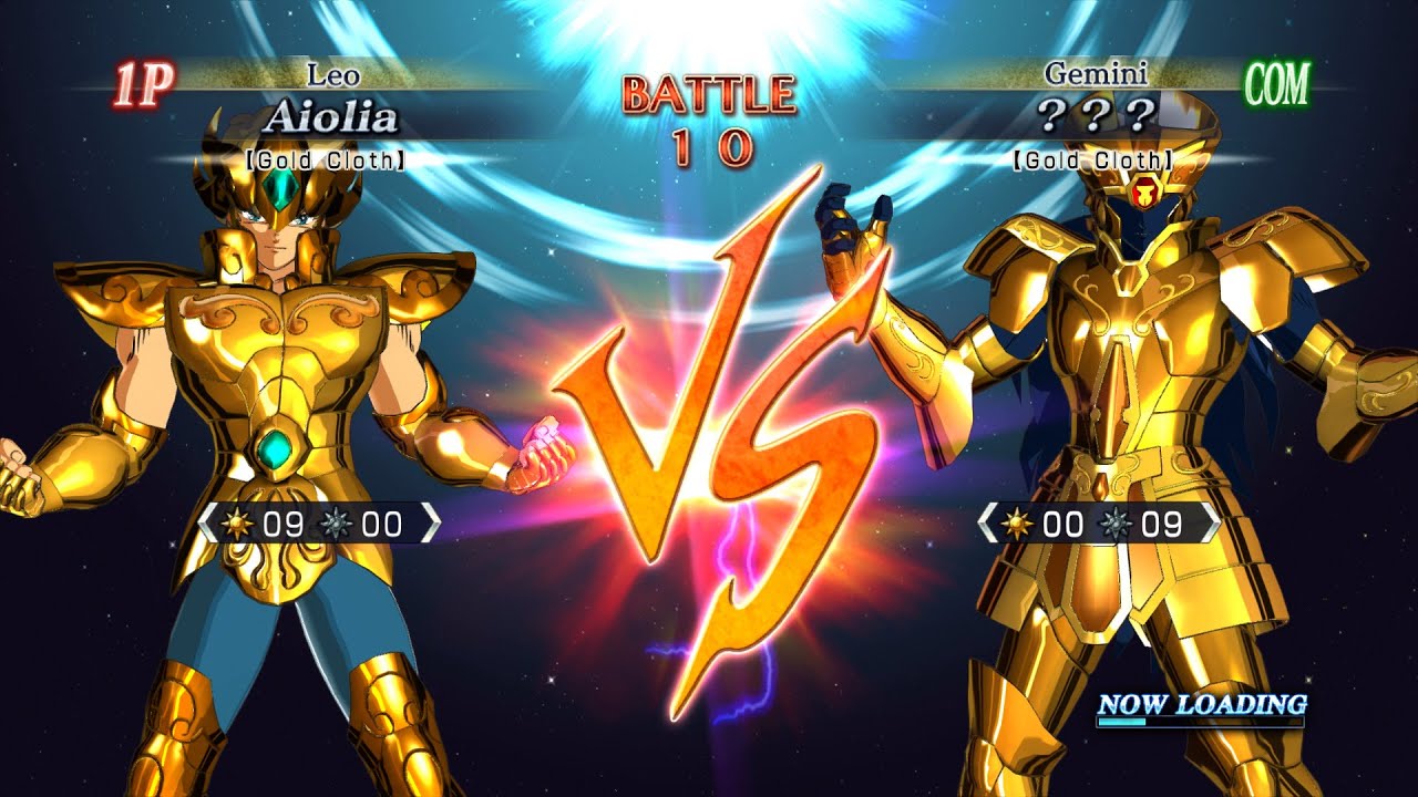 Aiolia (Leo Gold Cloth) vs (Gemini Gold Cloth) - Saint Seiya: Brave Soldiers