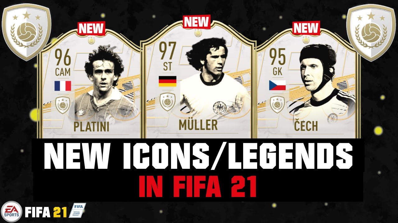 FIFA 21 | NEW ICONS IN FIFA 21! 😳🔥| FT. GERD MÜLLER, PLATINI, CASILLAS... etc