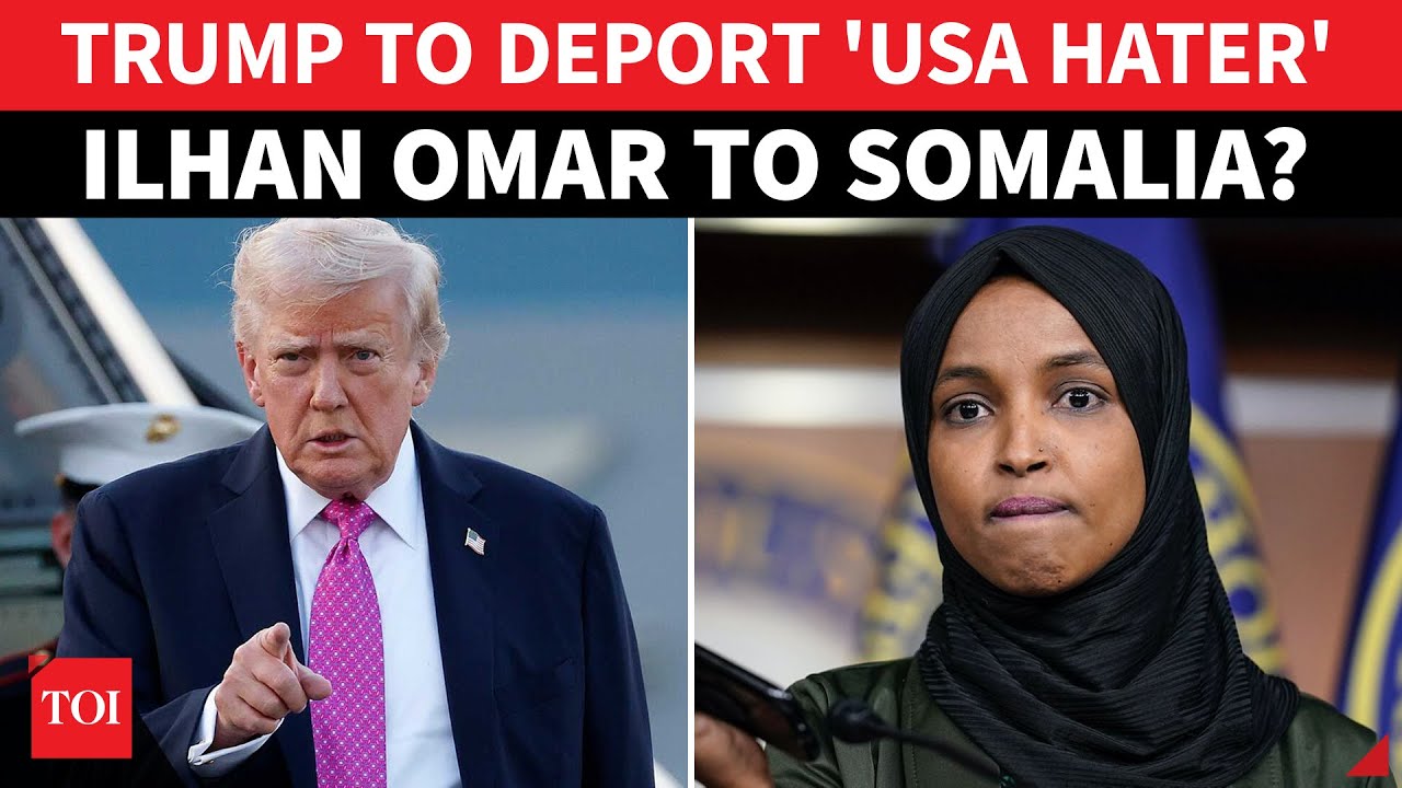 Trump ATTACKS Ilhan Omar For $19,000,000,000 Minnesota Somali Fraud | 'Throw Her In Jail Or...'