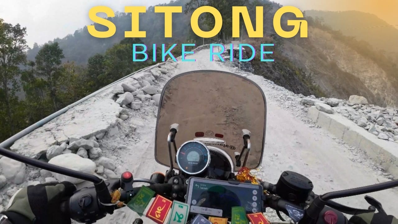 SITONG BIKE RIDE ❤️🏍️🏍️🏍️#travel #adventureexploring #bike #bikeride #sitong #darjeeling_tour