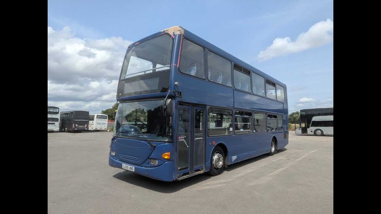 UJ55 UNO - 2005 (55) Scania N944UD East Lancs Omnidekka