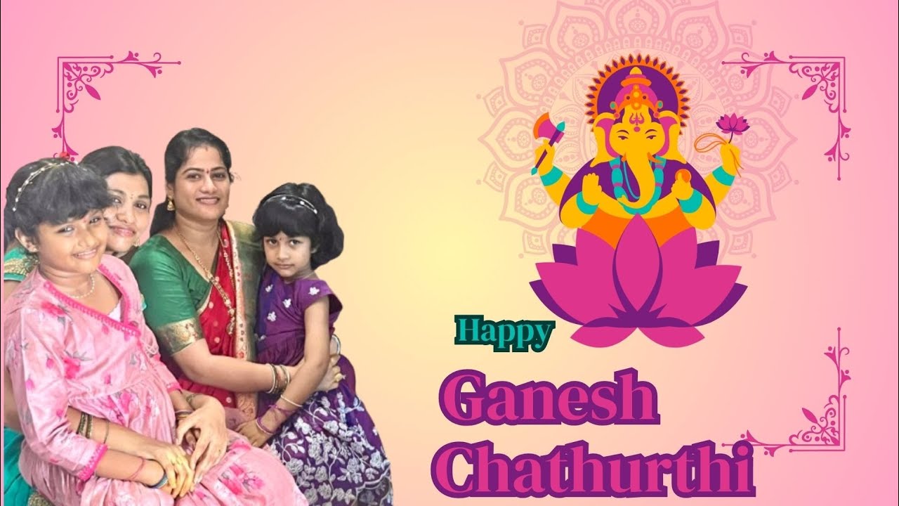 వినాయక చవితి 2025 | Ganapathi pooja | family | Blessed #jaibologaneshmaharajkijai  #youtubevideo 