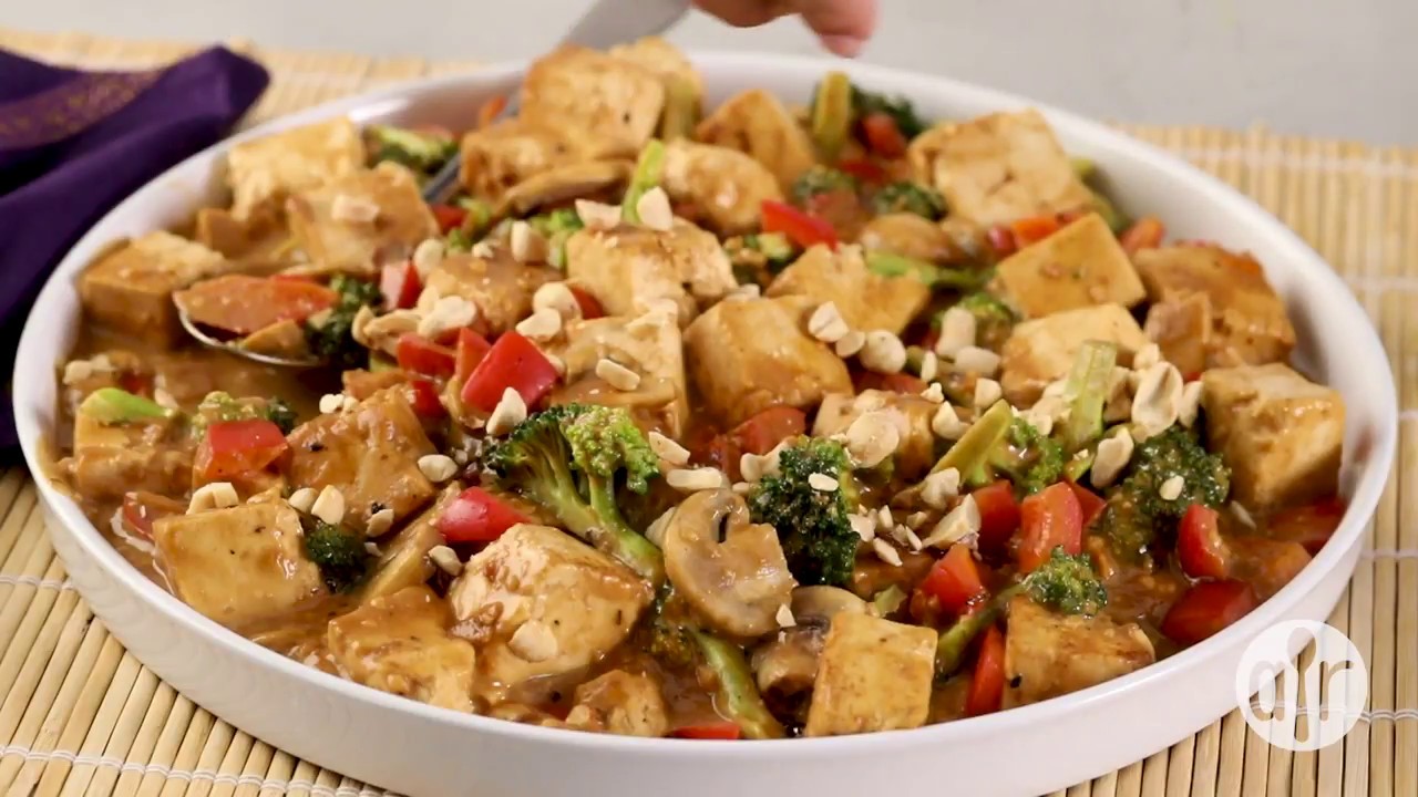 How to Make Tofu and Veggies in Peanut Sauce | Dinner Recipes | Allrecipes.com