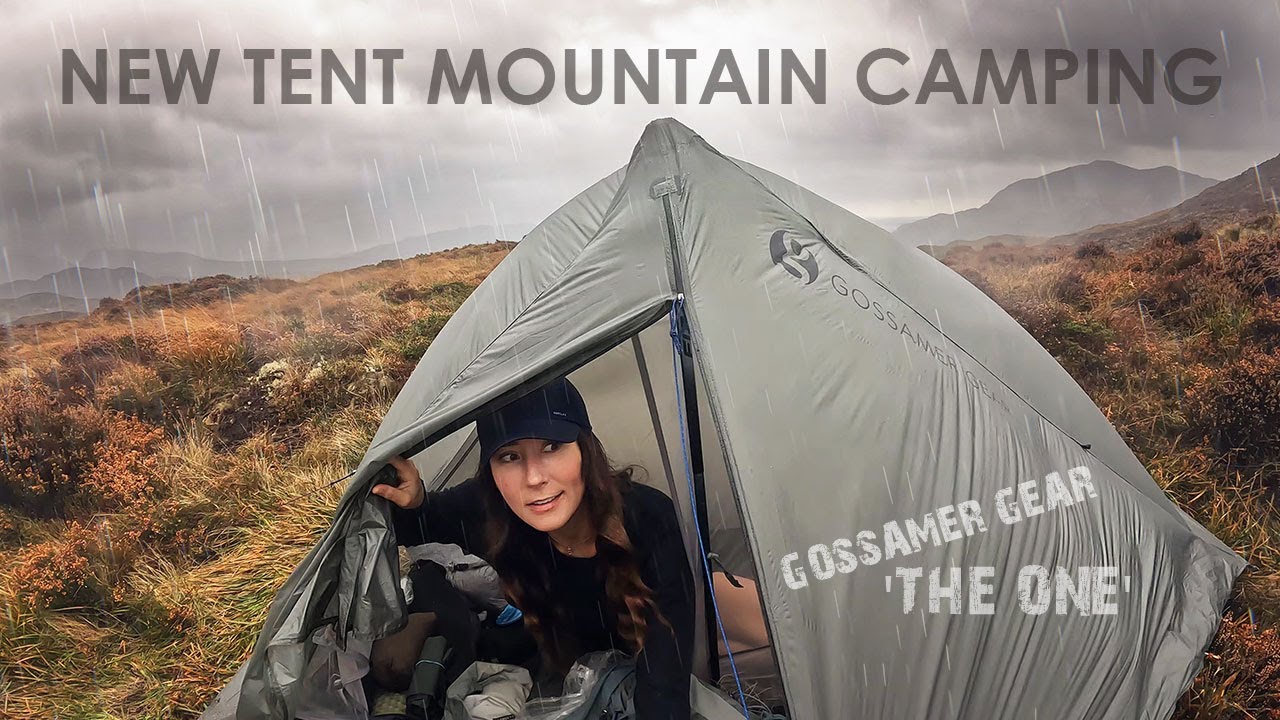 Mountain Camping with my New Tent • Giving 'The One' a Good Seeing To