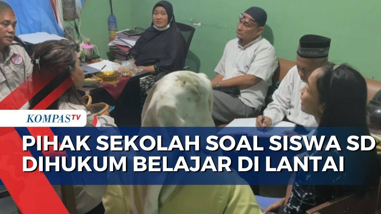 Siswa SD Dihukum Belajar di Lantai Karena Menunggak SPP, Yayasan Sekolah Beri Sanksi pada Guru