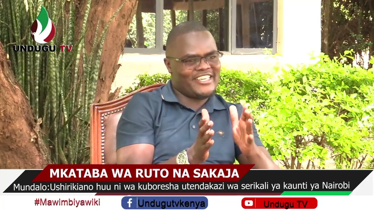Kutiwa saini kwa mkataba wa Ruto na Sakaja ulifaa#mawimbiyawiki na Zablon Macharia na Advice Mundalo