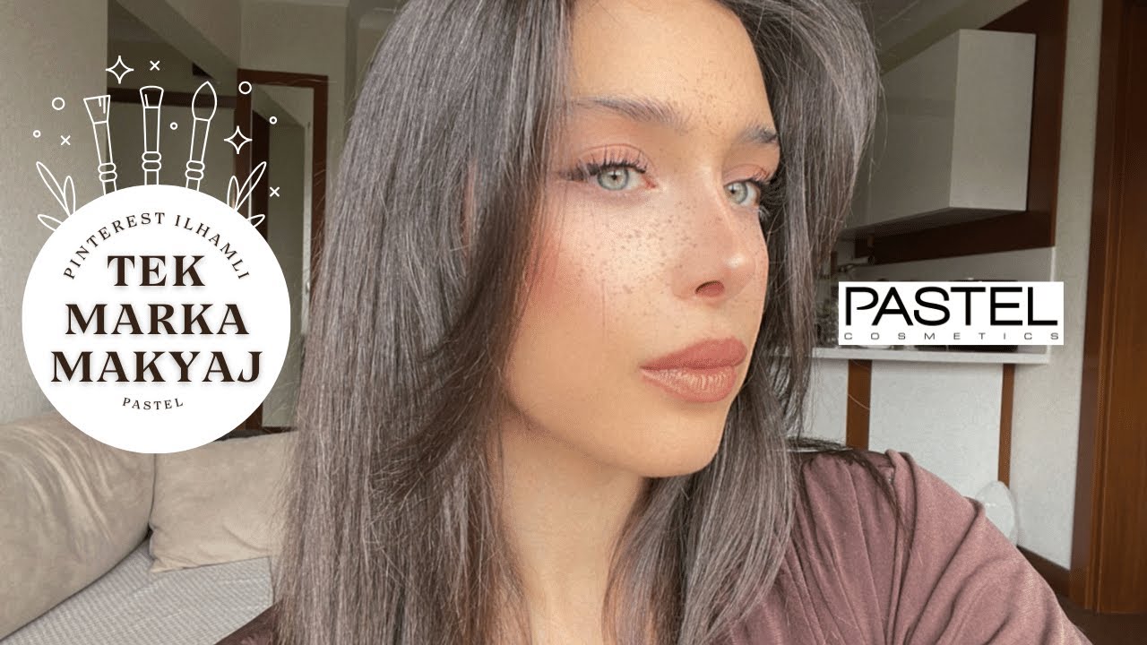 TEK MARKA MAKYAJ SERİSİ #4 || PASTEL (Pinterest ilhamlı)