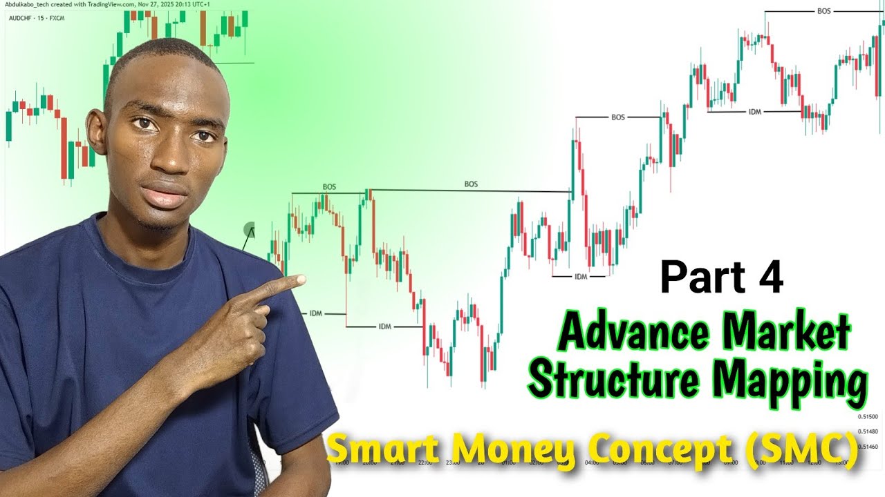 PART 4 | Advanced Market Structure Mapping &ndash; IDM, BOS, CHOCH Explained  | SMC Hausa 