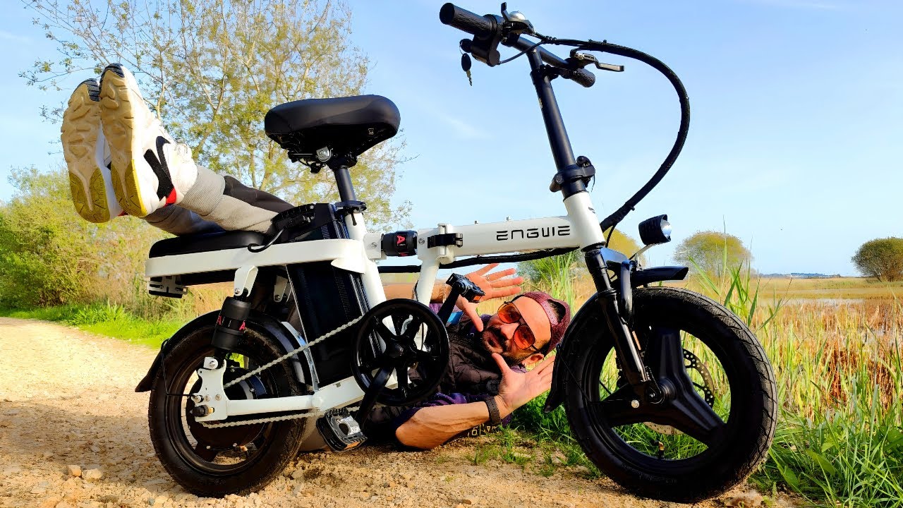 APENAS 499€ esta BIKE Elétrica SENSACIONAL (dobrável) ENGWE T14