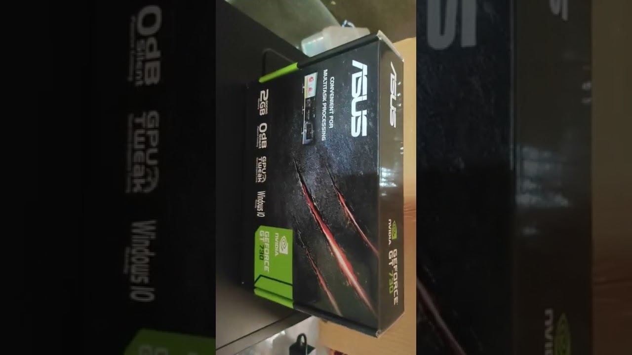 ASUS GEFORCE GT 730 2GB DDR5 GRAPHICS CARD #2022