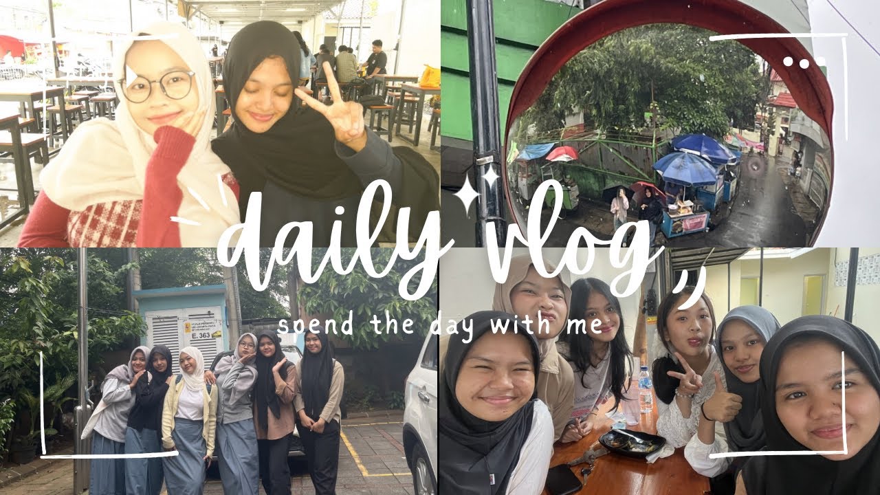 Daily Vlog in campus🙌🏻🤩