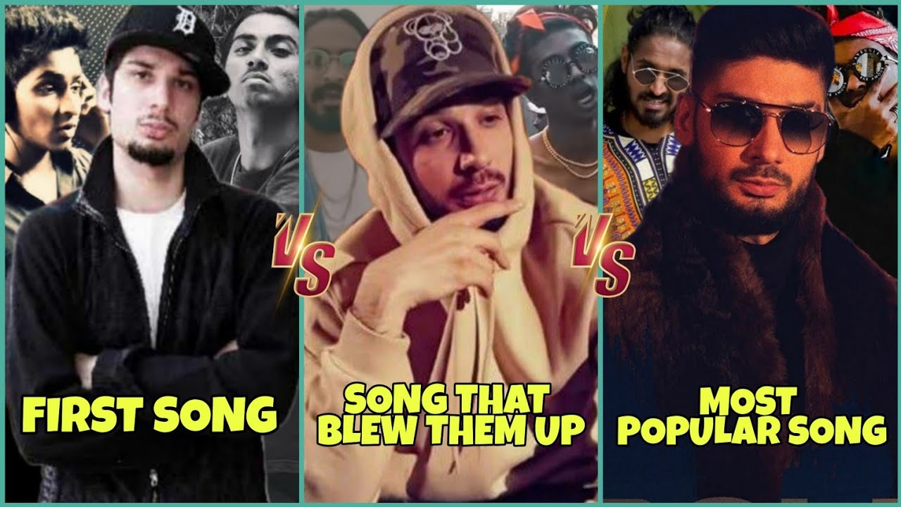 RAPPERS FIRST SONG vs SONG THAT BLEW THEM UP vs MOST POPULAR SONG