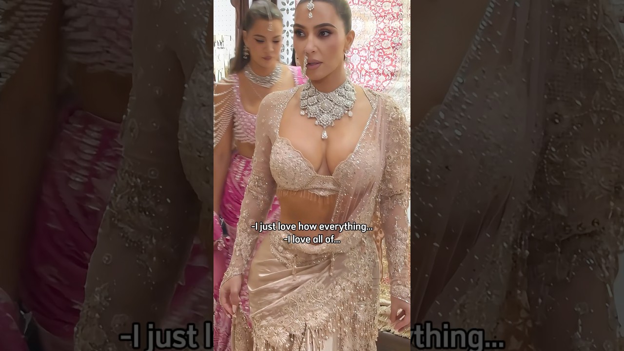 Kim exposes herself as a hypocrite #kimkardashian #khloekardashian #ambaniwedding #hypocrites #drama
