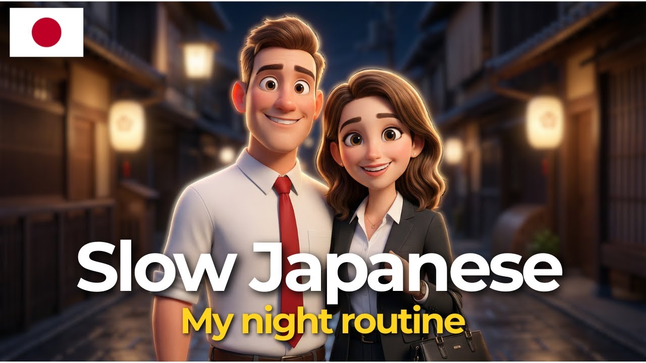 Japanese Listening Practice | Salaryman's night