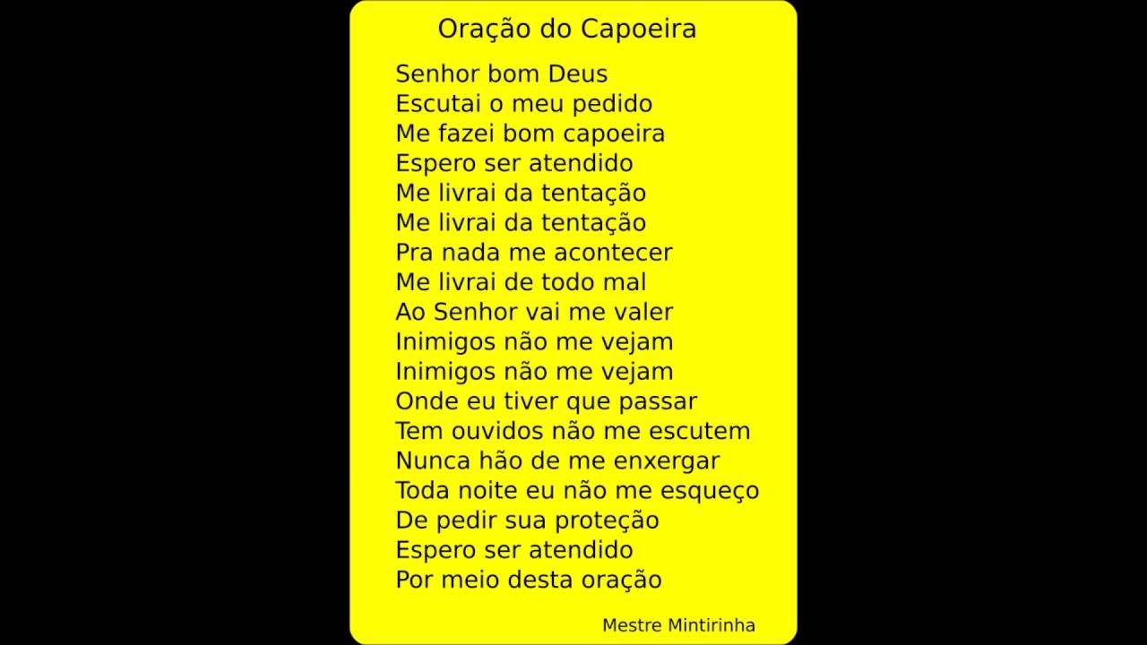ORAÇÃO DO CAPOEIRA