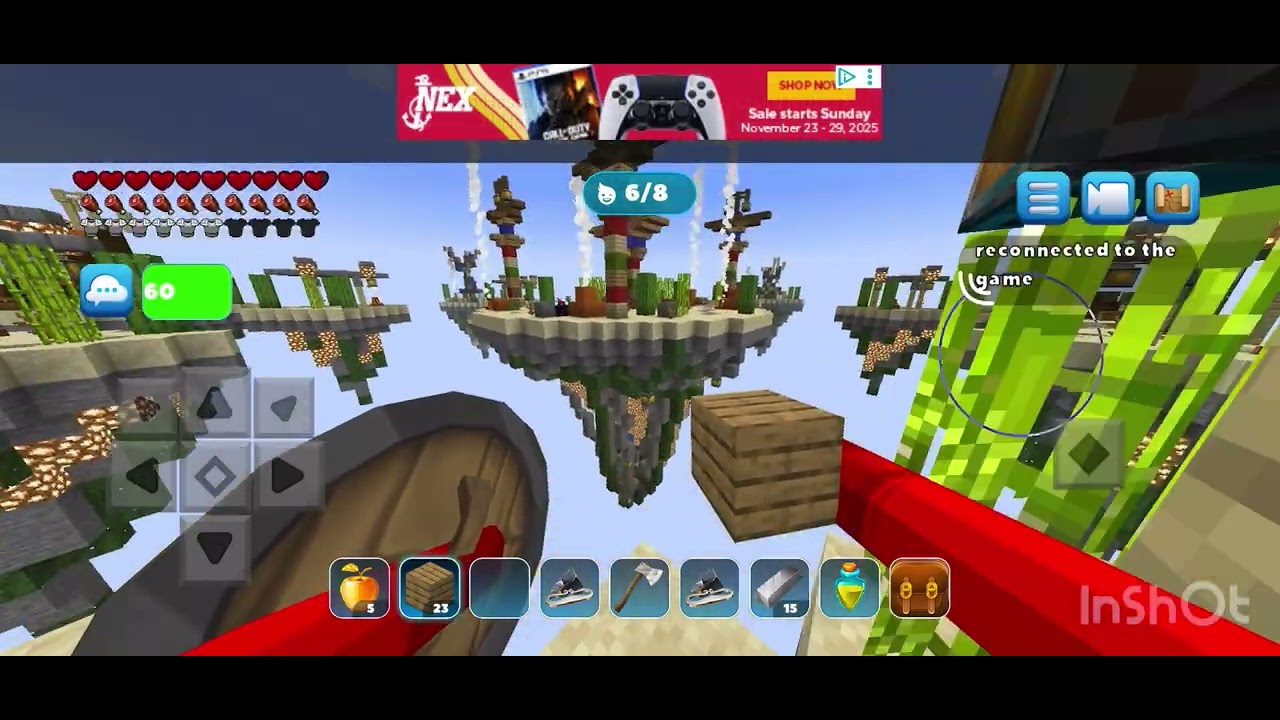 Trapping kids in Skywars pt.1