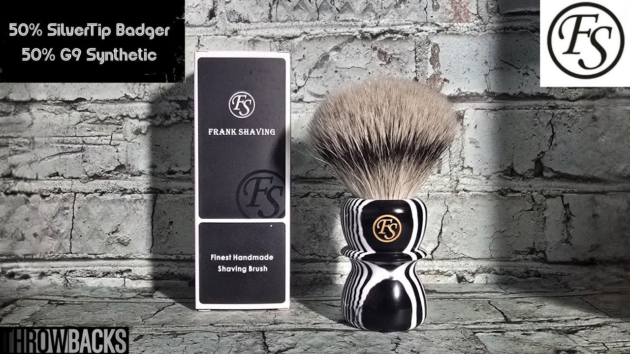 Franks Shaving SilverTip & G9 Synthetic Shave Brush Review 