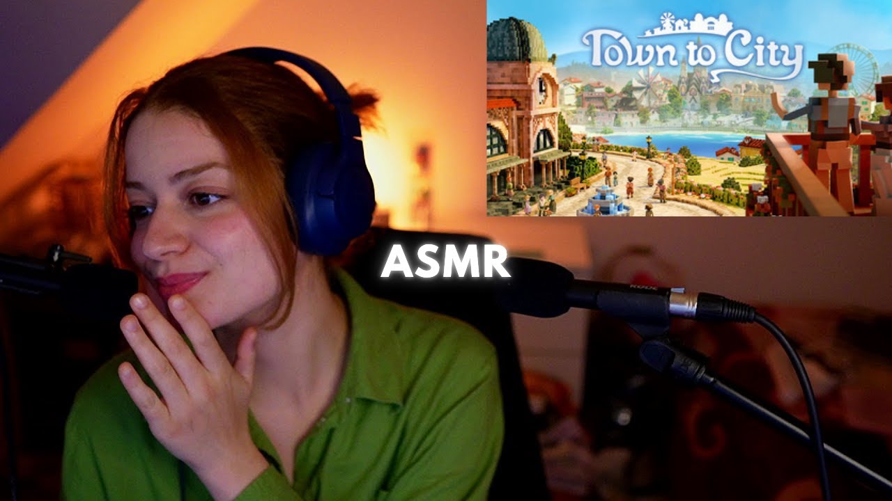 ASMR LIVE : double micros GAMING TOWN TO CITY ! (SOFT SPOKEN)
