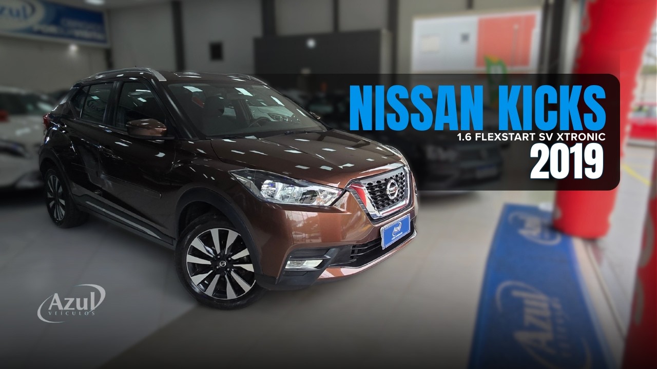 NISSAN KICKS 1.6 FLEXSTART SV XTRONIC 2019