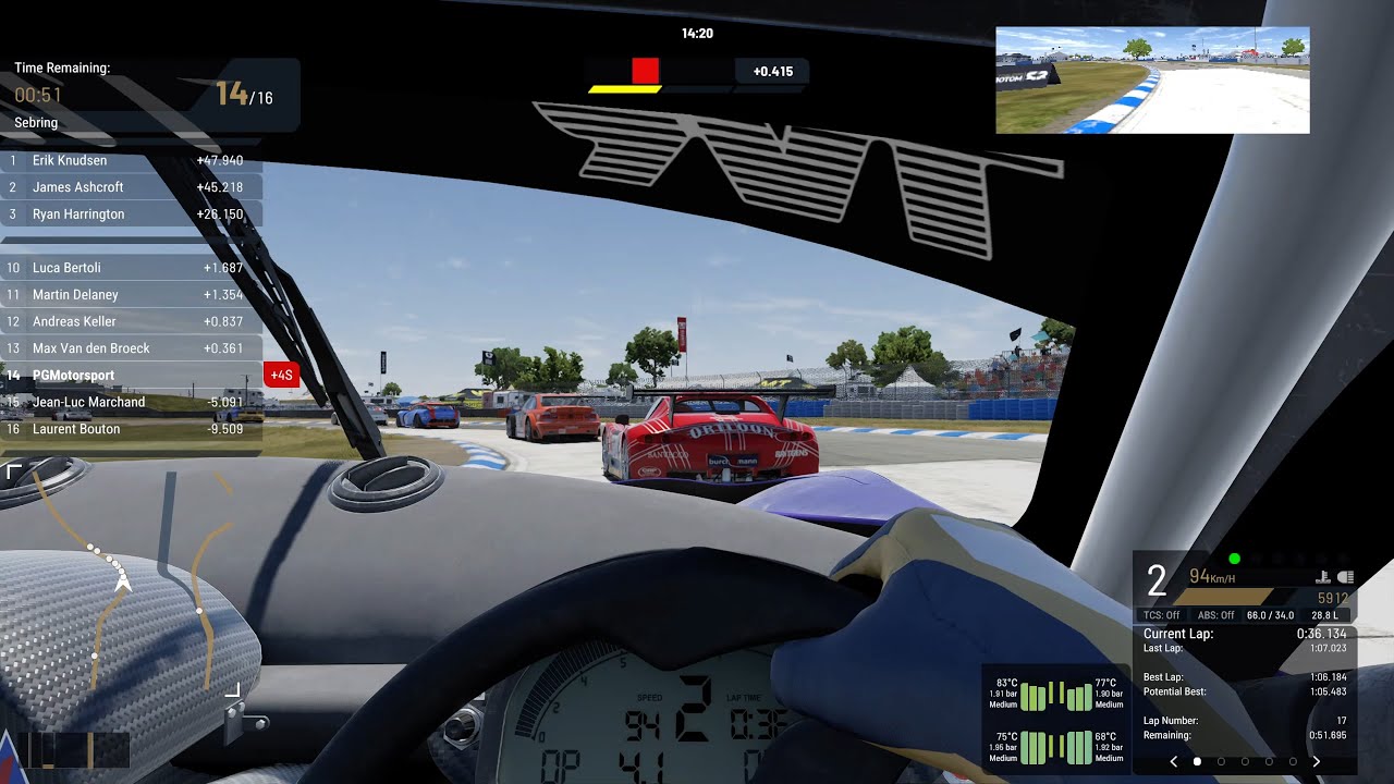 Project Motor Racing | Sebring Johnson Club Circuit | TVR Tuscan T400R