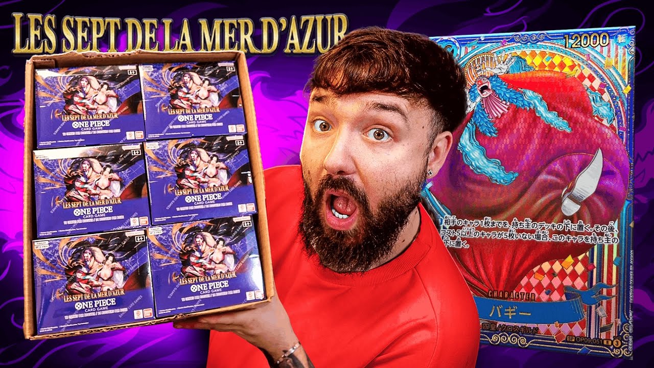 CARTE À 2800€ ! OUVERTURE 12 DISPLAY ONE PIECE 14 LES SEPTS DE LA MER D’AZUR ! 