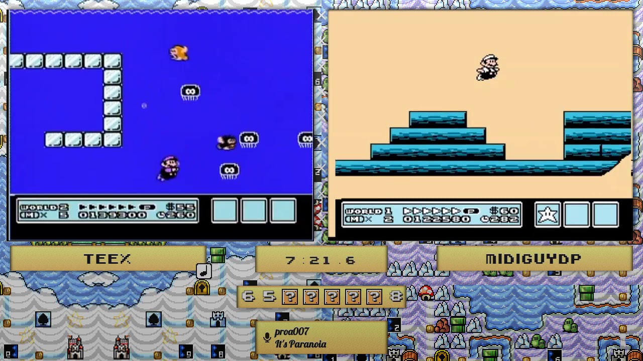 Super Mario Bros. 3 Randomizer Speedy Tourney - Grand Final - Teex vs MidiguyDP